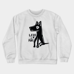 Human Dog Crewneck Sweatshirt